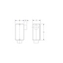 Ver imagem 2 de Condulete Fixo 3/4" Tipo "ll" - sem Tampa / Rosca Bsp / com Pintura Eletrostática a Pó Tramontina