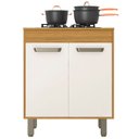 Ver imagem 2 de Balcão de Cozinha Cooktop 70cm Emily Freijó/off Acetinado Z44 - Mpozenato