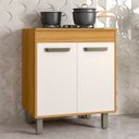 Ver imagem 1 de Balcão de Cozinha Cooktop 70cm Emily Freijó/off Acetinado Z44 - Mpozenato