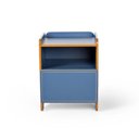 Ver imagem 6 de Mesa de Cabeceira 1 Gaveta com Nicho Cindy - Azul