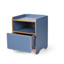 Ver imagem 7 de Mesa de Cabeceira 1 Gaveta com Nicho Cindy - Azul