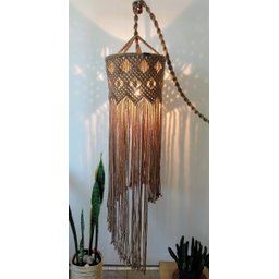 Luminária Macramê IBI - 2