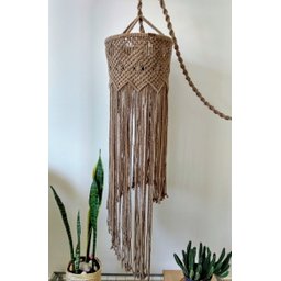 Luminária Macramê IBI - 4