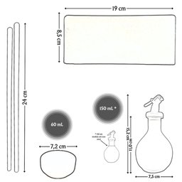 Kit Oriental Azul para Sushi 4 Pessoas Completo e Pratico - 3
