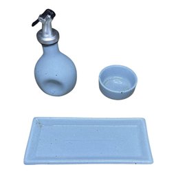 Kit Oriental Azul para Sushi 4 Pessoas Completo e Pratico - 2