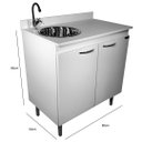 Ver imagem 2 de Armário Especial para Consultórios Estética Podologia Médico