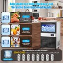 Ver imagem 3 de Takywep Máquina de Gelo Comercial 150lbs/24h com Reservatório 30lbs