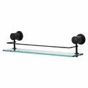 Ver imagem 2 de Kit Acessórios Suportes Banheiro Lavabo 6 Peças Preto Luxo