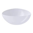 Ver imagem 4 de Kit 3 Saladeiras Tigela Plástica 5l Branca Triangular Sobremesa Buffet Essential Coza