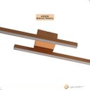 Ver imagem 2 de Luminária de Teto Plafon Kit Style Cobre Fosco Led 4000k Luz Neutro 18w Bivolt