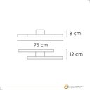 Ver imagem 5 de Luminária de Teto Plafon Kit Style Cobre Fosco Led 4000k Luz Neutro 18w Bivolt