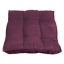 Ver imagem 4 de Almofada Futon Cadeiras Bancos Áreas 60x60 Cm Vinho