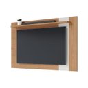 Ver imagem 2 de Painel Extensivo para Tv até 70 Pol 160/180x108cm Leme Freijó Off White Matte