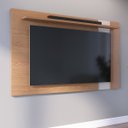 Ver imagem 1 de Painel Extensivo para Tv até 70 Pol 160/180x108cm Leme Freijó Off White Matte