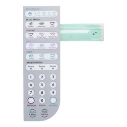 Membrana Painel Micro-ondas Electrolux Mef41 Flat Verde - 1