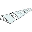 Ver imagem 2 de Toldo Versátil 80x60cm Braço Preto com Chapa Cristal