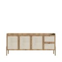 Ver imagem 1 de Buffet Ander 183 Cm - Mel C/ Palhinha
