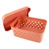 Cesto Organizador C- Tampa (m) Linha Loft Salmão - 4