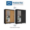 Ver imagem 7 de Conjunto Quarto com Guarda-Roupa 2 Portas de Correr e Cabeceira Prius Espresso Móveis