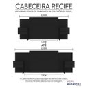 Ver imagem 4 de Conjunto Quarto com Guarda-Roupa 2 Portas de Correr e Cabeceira Prius Espresso Móveis