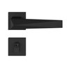 Fechadura Ascot Preto Texturizado Externa - 1