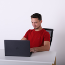 Ver imagem 4 de Mesa Escrivaninha para Escritorio Estilo Industrial Metal Dourado Mdf Branco