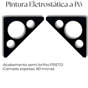 Ver mais imagens de 4 Suportes de Prateleira Mão Francesa Aço Resistente Acabamento Moderno Formato Triangular