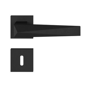Fechadura Ascot Preto Texturizado Interna