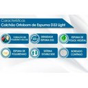Ver imagem 3 de Colchão Solteiro Ortobom Espuma D20 Physical Resistente (78x188x14) - 