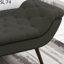 Ver imagem 5 de Puff Recamier 140 cm Pes Palito Venez Linho SL 74 Peer