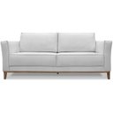 Ver imagem 7 de Sofa Balli 2 Lugares 190cm Pes Madeira Linho 222 Grigio Ezz