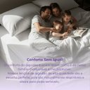 Ver imagem 4 de Jogo de Lençol Queen Hotel, 200 Fios Algodão, 4 Peças, Branco