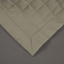 Ver imagem 3 de Kit Cobre Leito Colcha Unique Casal Queen 3 Peças Matelado Percal 300 Fios - Cáqui