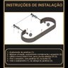 Suporte Kit de Acessórios para Banheiro 5 Peças Cromado - 6
