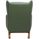 Ver imagem 6 de Poltrona de Amamentação Balanço Base Nina Liz D02 Couríssimo Tramado Verde C-296 C-120 - Lyam