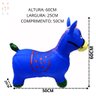 Upa Upa Cavalinho Brinquedo Pula Pula Musical Inmetro Azul - 2
