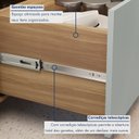 Ver imagem 6 de Armário Multiuso 2 Portas Lavanderia 100% MDF Verde/Nature