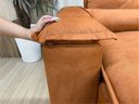 Ver imagem 7 de Sofá 2 Lugares Retrátil e Reclinável 1,80 Metros Alpoim Estofados Terracota 22 Athenas