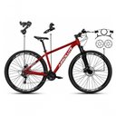 Ver imagem 2 de Bicicleta Nero 6 Mountain Bike Aro 29 Quadro Alumínio 21 Marchas Câmbios Shimano Absolute Tam.17
