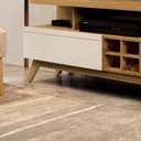 Ver imagem 2 de Rack Bancada para Tv’s 70 Polegadas Sala Estar com Adega 2 Gavetas e Nicho 1.8 Vivare Wood -