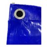 Lona para Caminhão Emborrachada Azul/Preto com Ilhós - 4x3.5 - 5