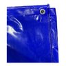 Lona para Caminhão Emborrachada Azul/Preto com Ilhós - 4x3.5 - 6