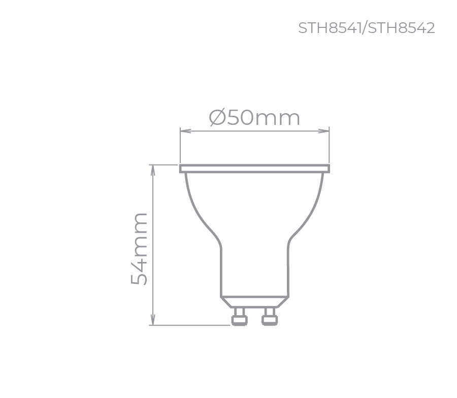 6W DICROICA MR16 ECO 127v 2700k STH8541/27 STELLA - 3