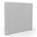 Ver imagem 2 de Cabeceira Cama Box King Size Alba 195cm com Frame Bouclé Cinza Claro - Desk Design