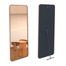 Espelho Grande Retangular Corpo Inteiro 150 X 60 Cm com Suporte de Chão - 2
