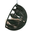 Ver imagem 3 de Balanço Petala Suspenso Corda Alumínio Jardim Varanda Verde
