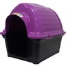 Casinha de Cachorro Cão e Gato Plástica Iglu Número 3 Porte Médio Rosa Furacão Pet N3,0 0881 N3,0 Ro - 2