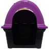 Casinha de Cachorro Cão e Gato Plástica Iglu Número 3 Porte Médio Rosa Furacão Pet N3,0 0881 N3,0 Ro - 3