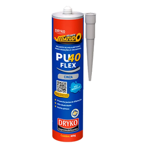 Pu40 Flex Cinza 400g Dryko