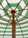 Ver imagem 5 de Guarda Sol para Praia Área Externa Reforçado de Metal e Plástico com Franja Decorativa Listra Verde